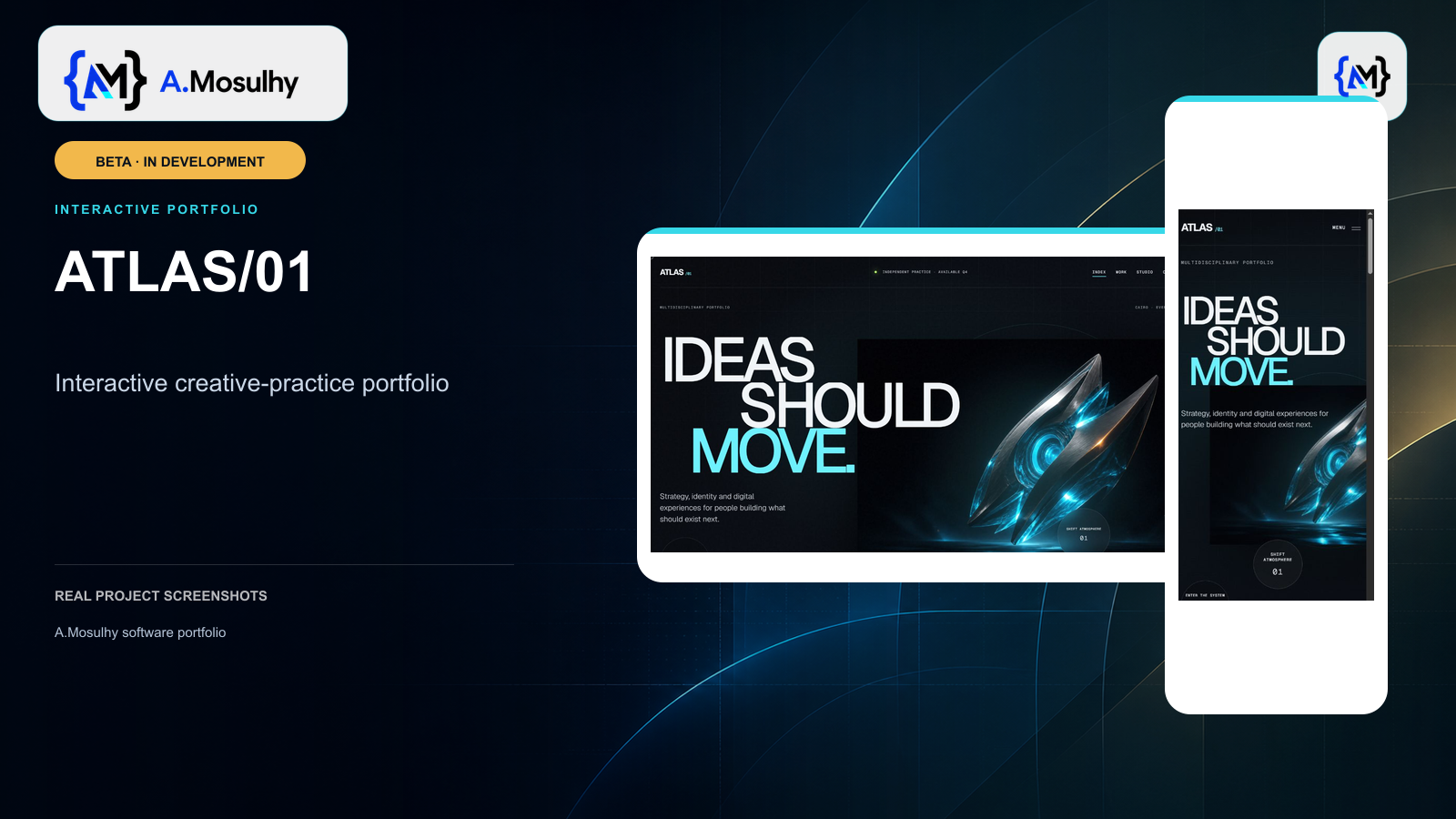 ATLAS/01 — Interactive Creative Practice Portfolio